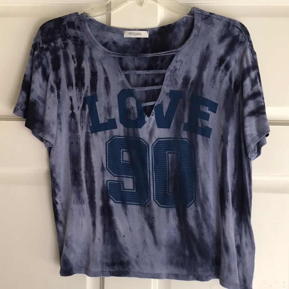New tie-dye top size large
